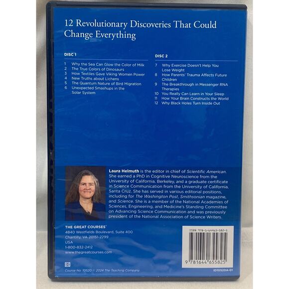 12 Revolutionary Discoveries That Could Change Everything DVD Great Courses Book - Picture 3 of 3